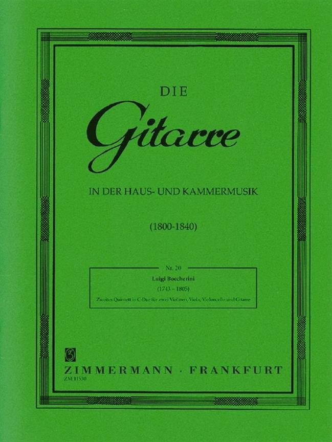 Second Quintet C-Major for 2 Violins, Viola